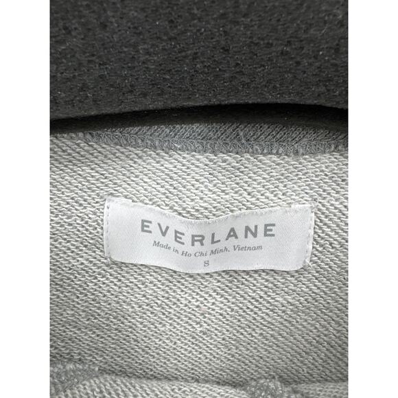 Everlane 100% Human custom cropped Long sleeve Sweatshirt Size Small - Picture 2 of 4